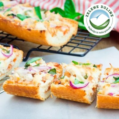 Baguete pizza